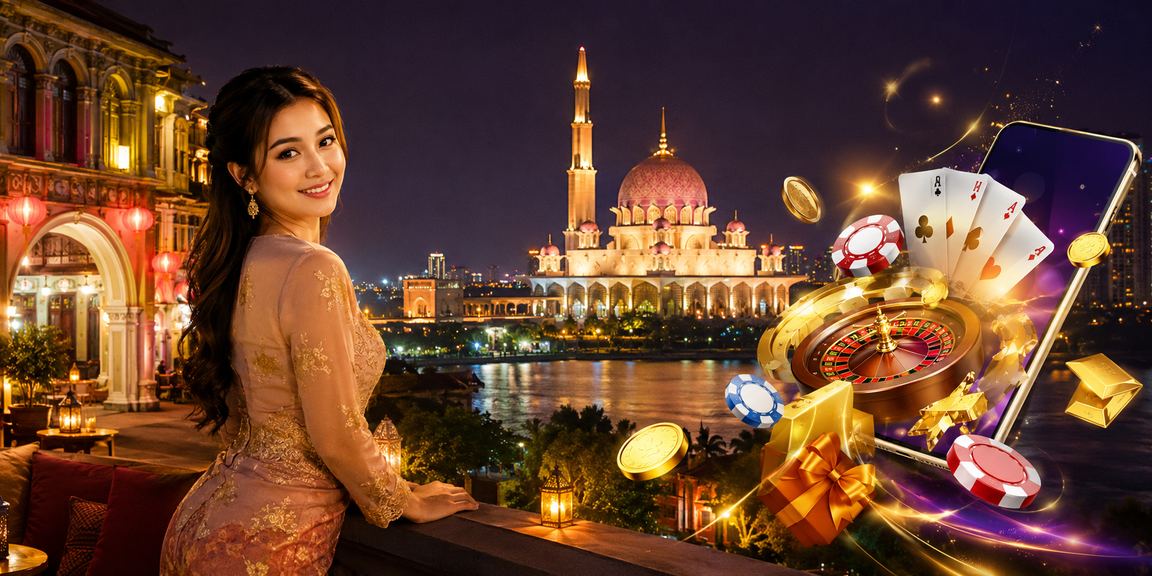 Suasana hiburan kasino mewah di Putrajaya Malaysia